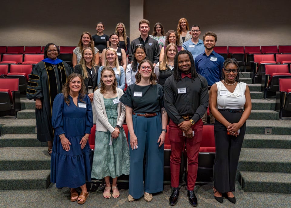 CECI Students Honored at Student Awards Convocation